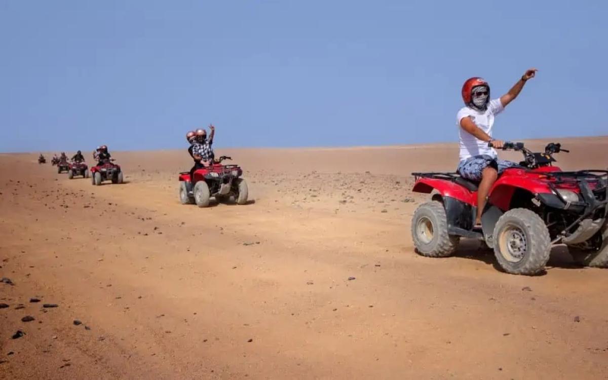 Sunset on Quad bikes with Dinner and a Show in the Desert of Sharm El Sheikh